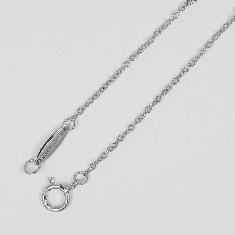 TIFFANY Authentic Silver Diamond Charm Bracelet - Picture 5 of 10